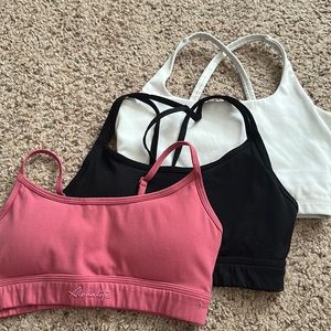 ALPHALETE SIZE S SPORTS BRA BUNDLE